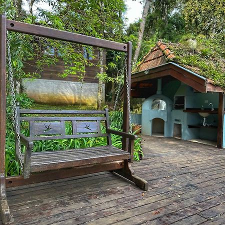 شقة Chale Coruja Listrada - Ninho Das Aves Campos do Jordão المظهر الخارجي الصورة